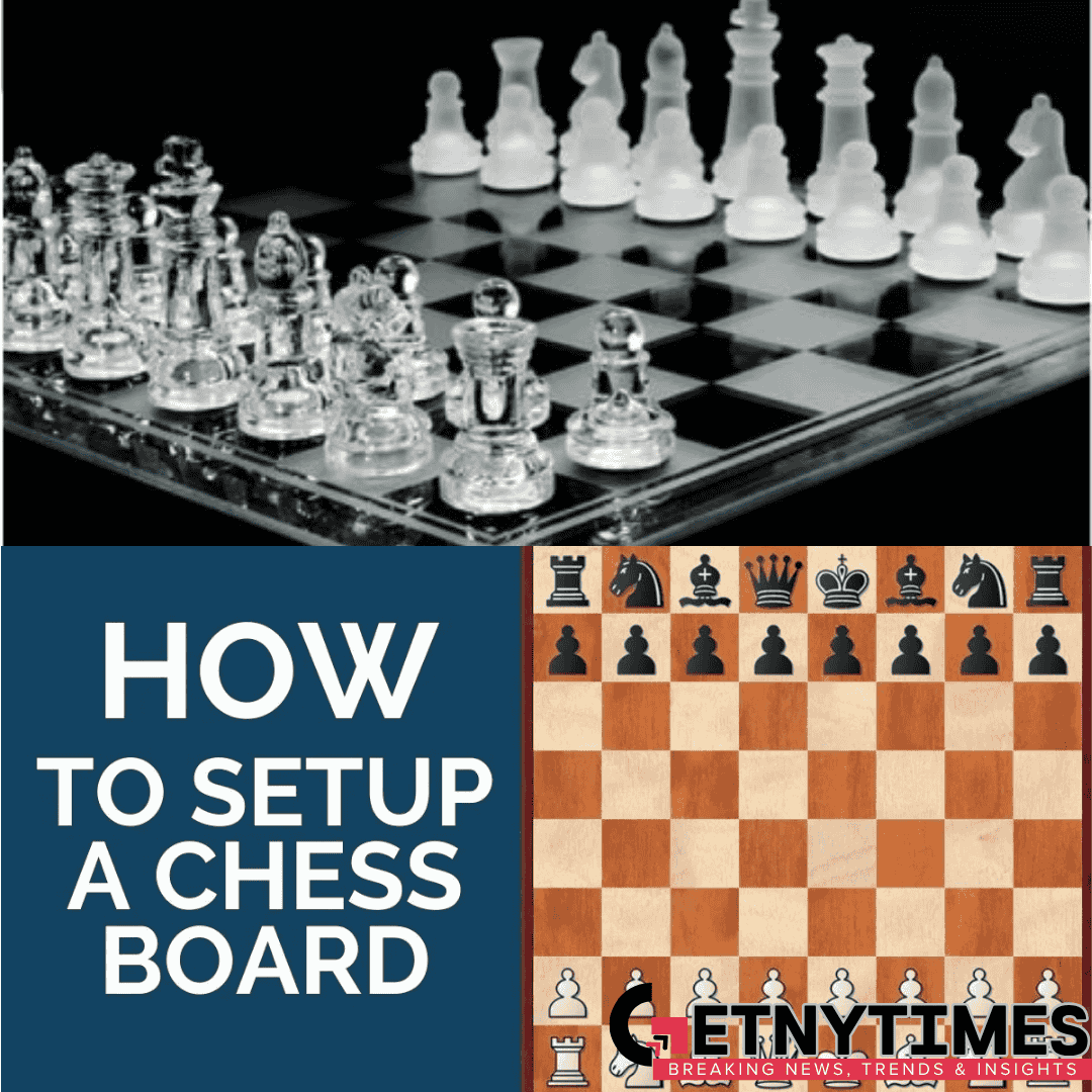 chess board setup